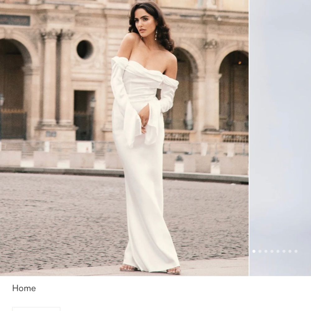 Meshki Giselle White Dress